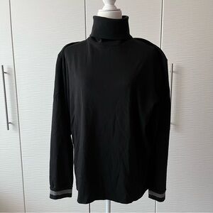 Calvin Klein Men's Black Turtleneck Long Sleeve Top